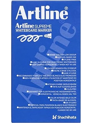 Aesco Artline Supreme Beyaz Tahta Markörü Uç:1,5 Mm, Turuncu