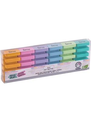 Aesco Steps Silgi Pastel 6li Pet
