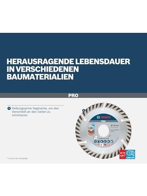 Aesco Professional Accessories Elmas Kesme ve Delme Aksesuarları, Disk, Gri, 1 Adet