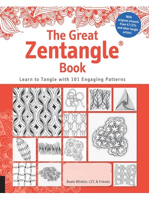 Aesco The Great Zentangle Book: Learn To Tangle With 101 Favorite Patterns