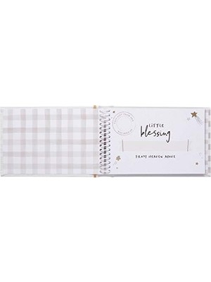 Aesco C.r. Gibson Little Blessing Baby Brag Kitap Fotoğraf Albümü, 18,4 cm x 11,4 cm