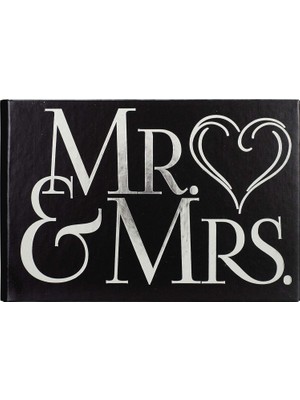 Aesco Malden International Designs Wedding Celebrations Mr & Mrs Brag Book Photo Album, 40-4x6, White