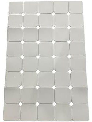 Aesco Slikon Yumuşak Taban Katlanabilir Aqua Luxe Banyo Paspası 45X70 cm Pratik