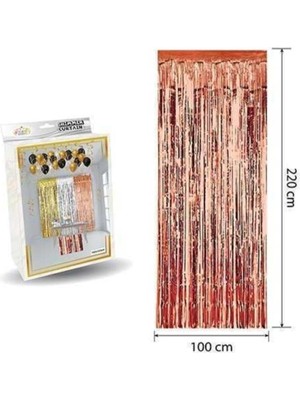 Aesco Kapı Perdesi Rose 100 * 220 cm