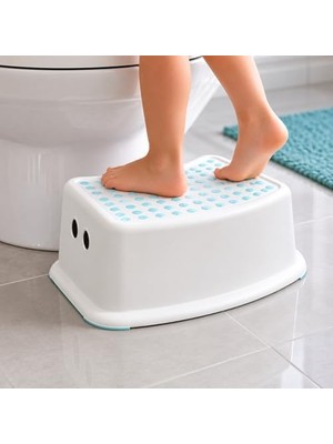 Aesco Çocuk Taburesi Foersiktig, Beyaz/yeşil (Model 2013) Pack Of 1 Beyaz
