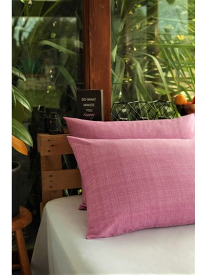 Aesco Alla Turca  2'li Yastık Kılıfı 50X70 cm Pembe AT7525