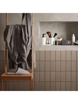Aesco Storavan Banyo Aksesuar Seti - Sıvı Sabunluk - Katı Sabunluk - Diş Fırçalık