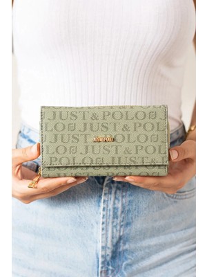 Just Polo Günlük Kombinlere Uygun Kadın Yeni Sezon Büyük Boy Cüzdan