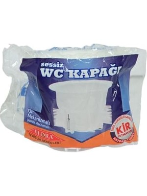 Aesco Flora CTPF064 Eko Sessiz Çift Kapaklı Wc Kapağı