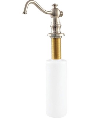 Aesco Brass SD7608 Vintage Sabunluk, Fırçalanmış Nikel, 25,4 cm