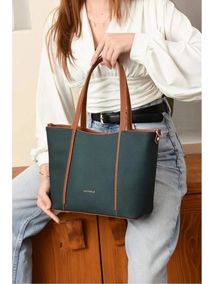 Just Polo Kadın Yeni Sezon Büyük Boy Lüks El ve Omuz Çantası Shoulder Bag