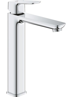 Grohe Cubeo 1/2 Xl-Boyut Krom Lavabo Bataryası Aç - Kapa Özellikli Modern Tasarım 1017290000
