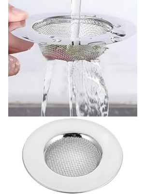 Aesco Storemax Elfshop Çelik Evye Lavabo Süzgeci 7,5 cm Nzshp 1073447
