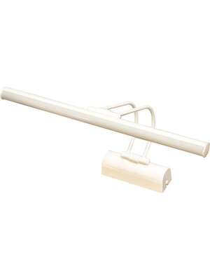 Aesco Ayna Üstü LED Banyo Aplik Duvar Ayna Resim Tablo 6W Gün Işığı LED Banyo Apliği Flüt LED Aplik (Beyaz)