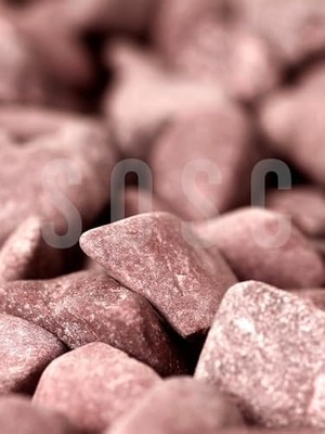 Aesco Bordo Çakıl Taşı Dolomit Taşı Bahçe Süsü Akvaryum Taşı Dere Çakıl Taşı 2-3 cm 3 kg