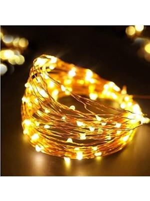 Aesco Peri LED 3/5/10 M Tüm Renkler (5 Metre, Sarı)