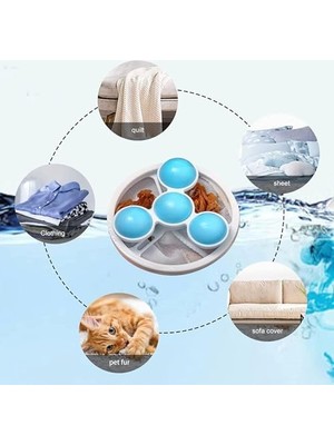 Aesco Xspring Saç Toplayıcı, 3'lü Paket Evcil Hayvan Tüyü Toplayıcı, Çamaşır Makinesi Için Yeniden Kullanılabilir Saç Toplayıcı, Üstten Yüklemeli Çamaşır Makineleri Için Tüy Toplayıcı, Çamaşır Tüy Tutucu