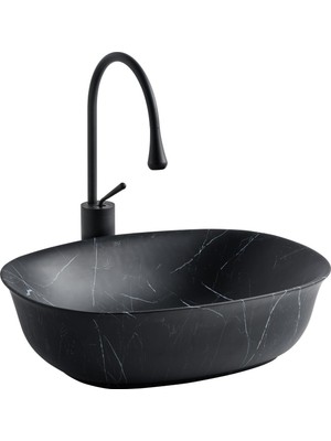 Lena EH-4600M5 Tezgah Üstü Porselen Lavabo