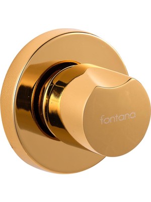 Fontana FSV-102 Ankastre Stop Valf Altın
