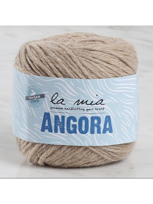 Aesco La Mia Angora 50GR Açık Kahve El Örgü Ipi - L098-33806