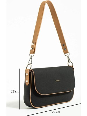 Just Polo Kadın Krem Camel El ve Omuz Çantası 346005MH
