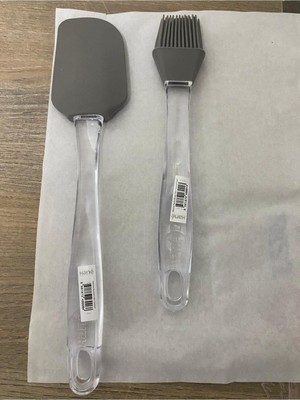 Empressco Pratik Silikon Yumurta Fırçası ve Spatula Seti, Mutfakta Kolaylık
