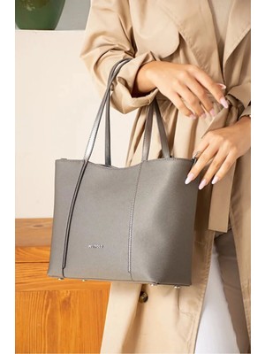 Just Polo Kadın Günlük Kullanıma Uygun Büyük Boy Ayarlanabilir Askılı Lüks El & Omuz Çantası Shoulder Bag