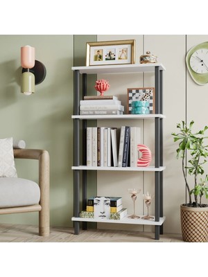 Remaks Pırada 4 Raflı Kitaplık Organizer Düzenleyici