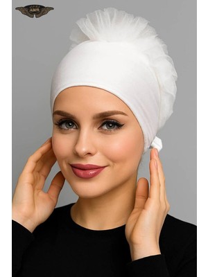 ALDAIYR Fırfır Bone Tesettür Bone