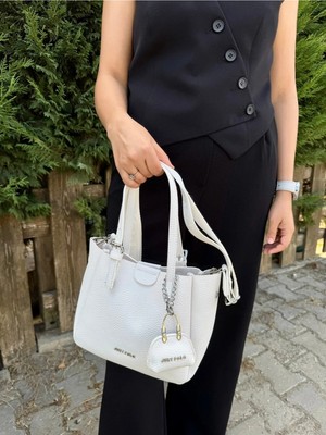 Just Polo Kadın Orta Boy Ayarlanabilir Askılı Şık El & Omuz Çantası Shoulder Bag