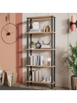 Remaks Pırada 5 Raflı Kitaplık Organizer Düzenleyici