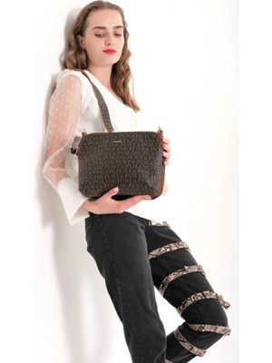 Just Polo Kadın 5 Bölmeli Büyük Boy Çapraz Omuz Çantası 232044MH