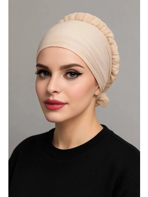 ALDAIYR Fırfır Bone Tesettür Bone