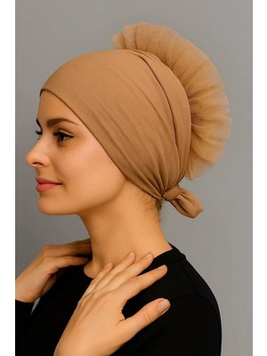 ALDAIYR Fırfır Bone Tesettür Bone