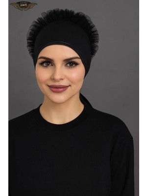ALDAIYR Fırfır Bone Tesettür Bone