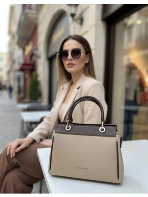 Just Polo Kadın Şık ve Lüx El & Omuz Çantası Ebat 18 x 26 cm Shopper