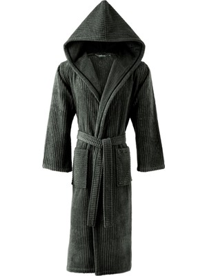 Soft cotton created by gökhan Stripe Bornoz