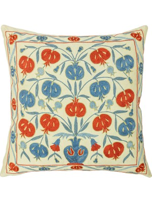Soho Antiq Mervdest Nar Desenli Ipek Kırlent 50X50 cm