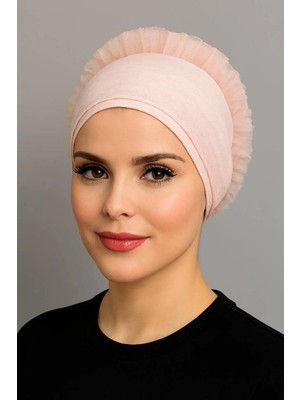 ALDAIYR Fırfır Bone Tesettür Bone