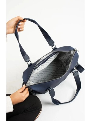 Just Polo Kadın Büyük Valiz Boy Ayarlanabilir Askılı Lüks El ve Omuz Çantası Shopper Ebat: 33 x 40 cm