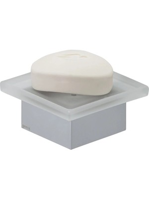 Geesa 913503 02 Modern Art Krom Duvara Montaj Sabunluk