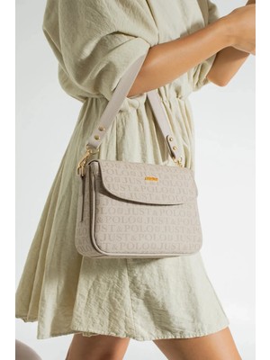 Just Polo Kadın Taş Günlük Kullanıma Uygun Şık ve Kullanışlı Askılı Omuz Çantası Shoulder Bag
