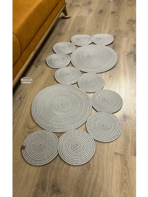 Namteks Jüt Hasır Bej Salon Mutfak Koridor Kilim Paspas Çeyizlik Hediyelik