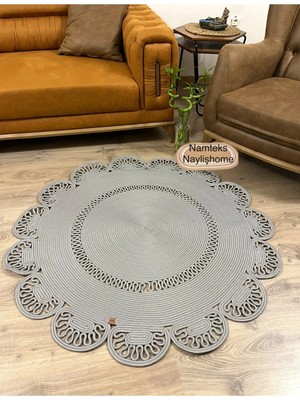 Namteks Jüt Hasır Bej Kahverengi Salon Mutfak Koridor Kilim Paspas Çeyizlik Hediyelik
