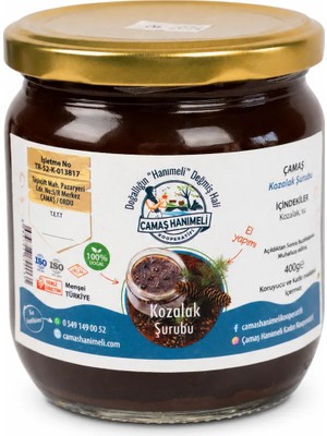 Ordu Organik Pazar Çam Kozalağı Şurubu 500 ml