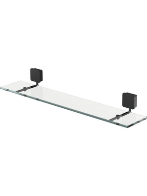 Geesa 917901 06 60 A Topaz Siyah Ayna Önü Etajer 60 cm