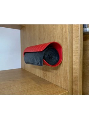 Sepetzone 3D Baskı Çöp Poşeti Tutucu - Dolap Içi Poşetlik ve Organizer
