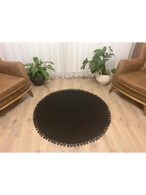 Namteks Jüt Hasır Gri Trikotlu Salon Mutfak Kilim Paspas Çeyizlik Hediyelik