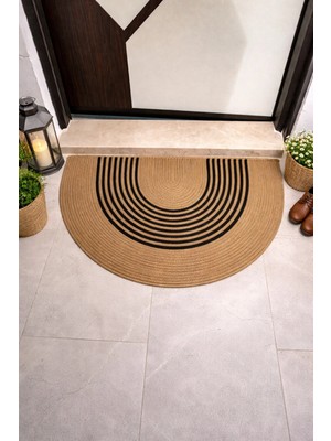 Namteks Jüt Hasır Bej Kahverengi Kapı Önü Banyo Mutfak Balkon Paspası Çeyizlik Hediyelik