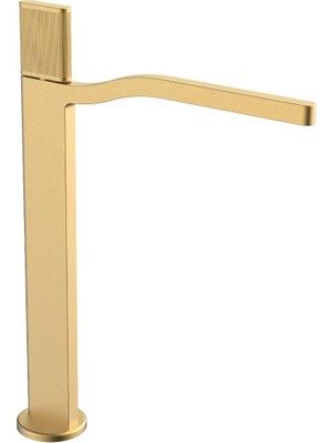 Fontana FA-7022 Yüksek Lavabo Bataryası Mat Altın